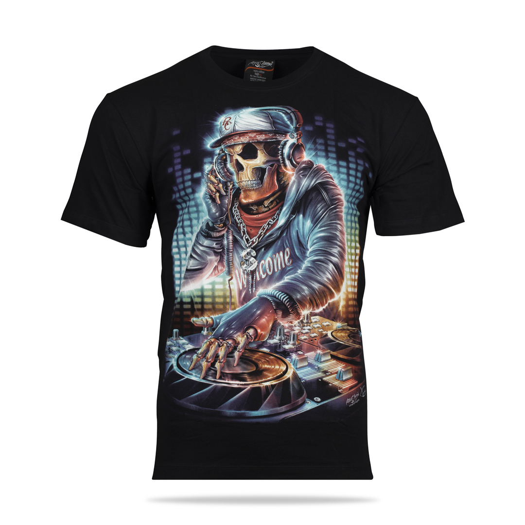 T-Shirt - DJ Skull & Bone