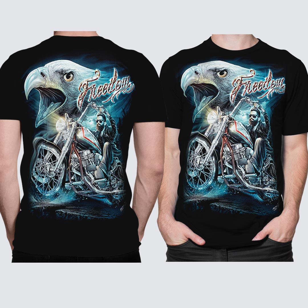 T-Shirt - Adler Freedom Biker