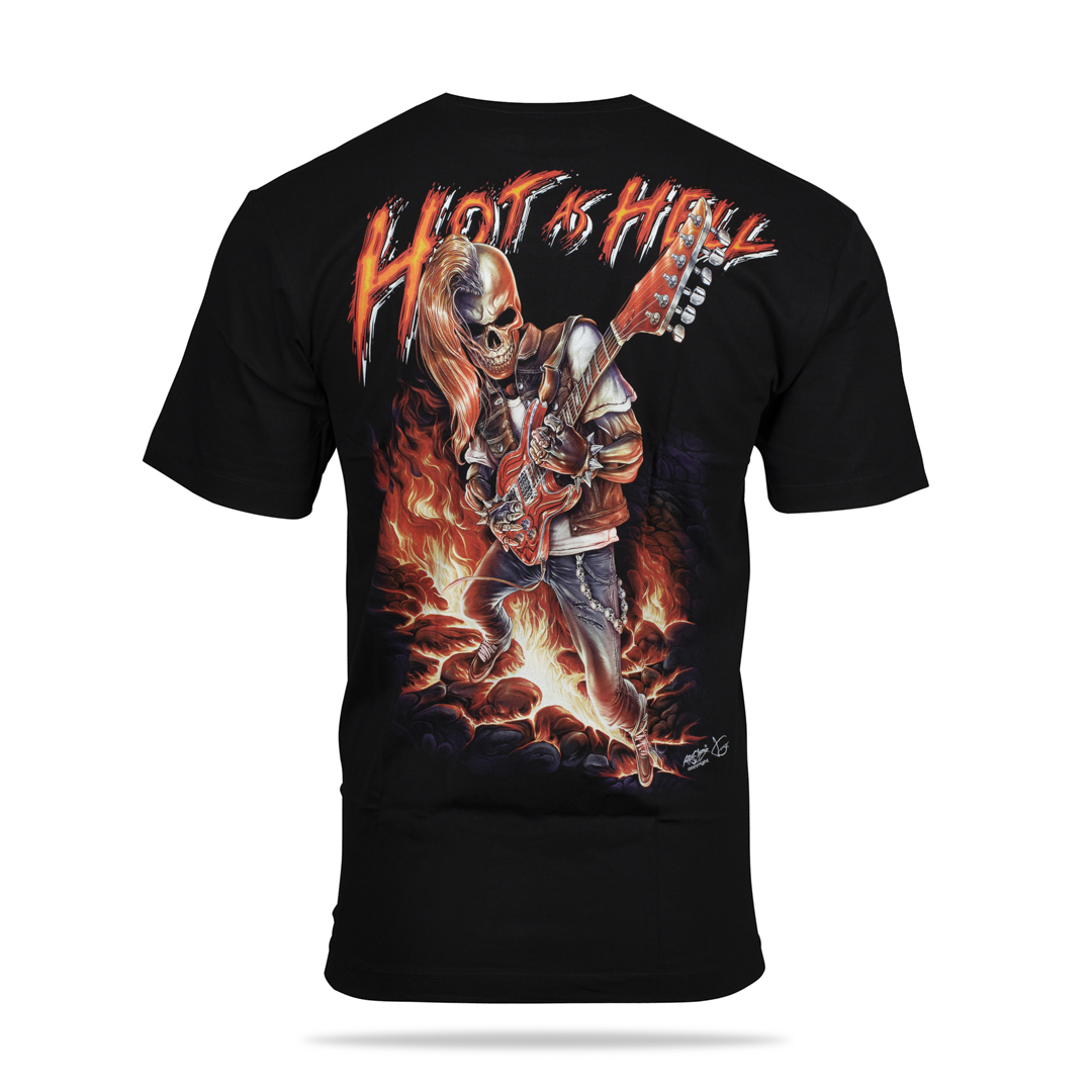 T-Shirt - Death Metal Hot as Hell