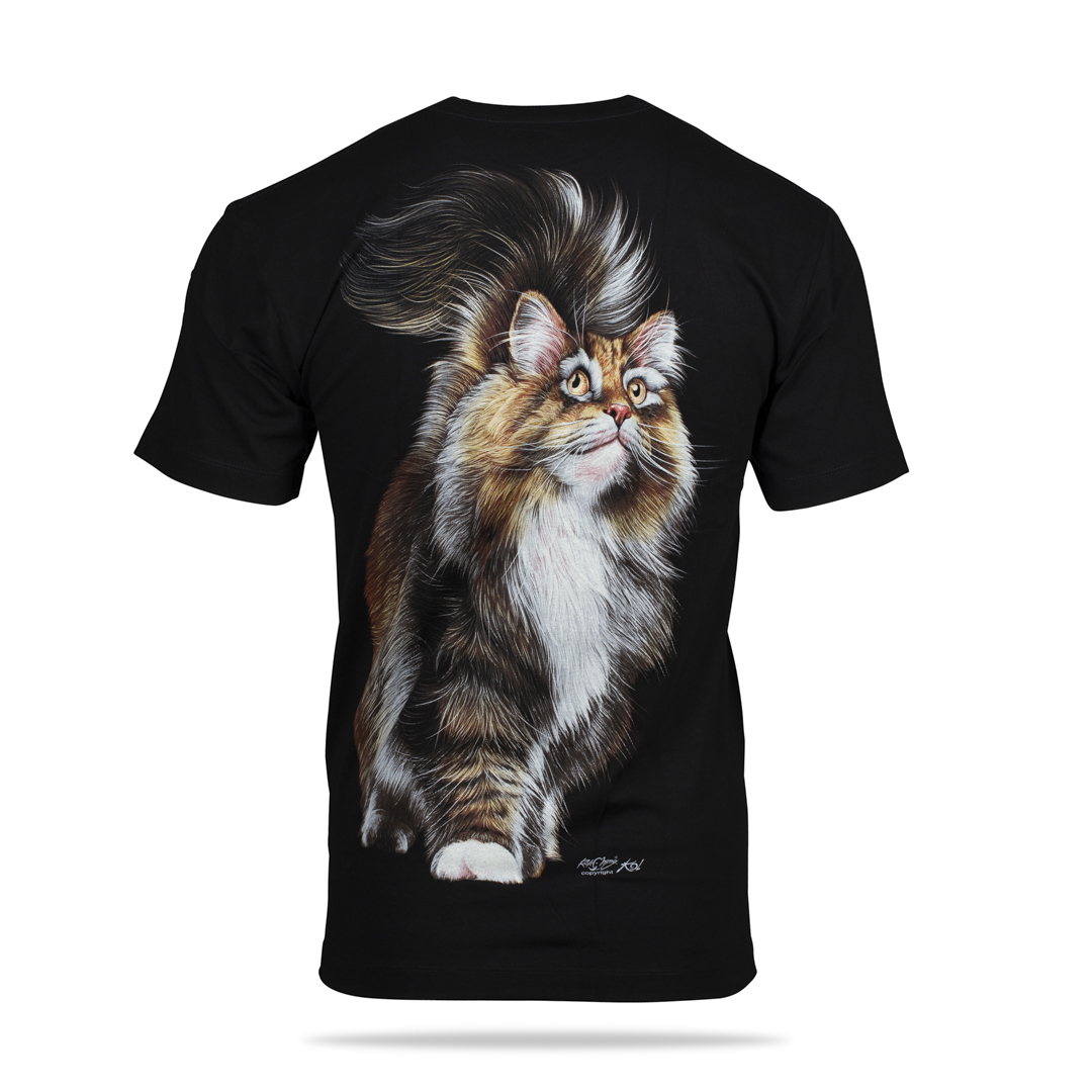 T-Shirt - Katze Maine Coon