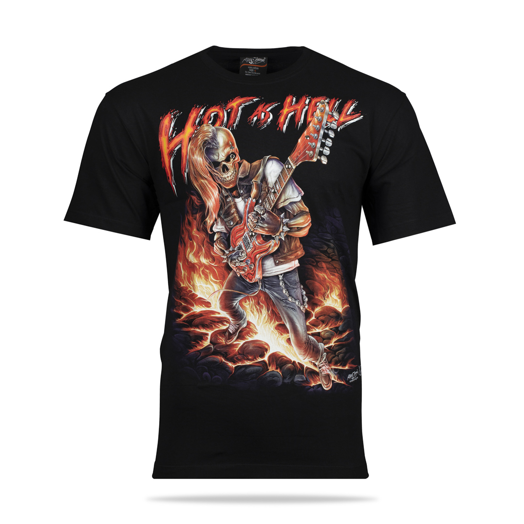 T-Shirt - Death Metal Hot as Hell