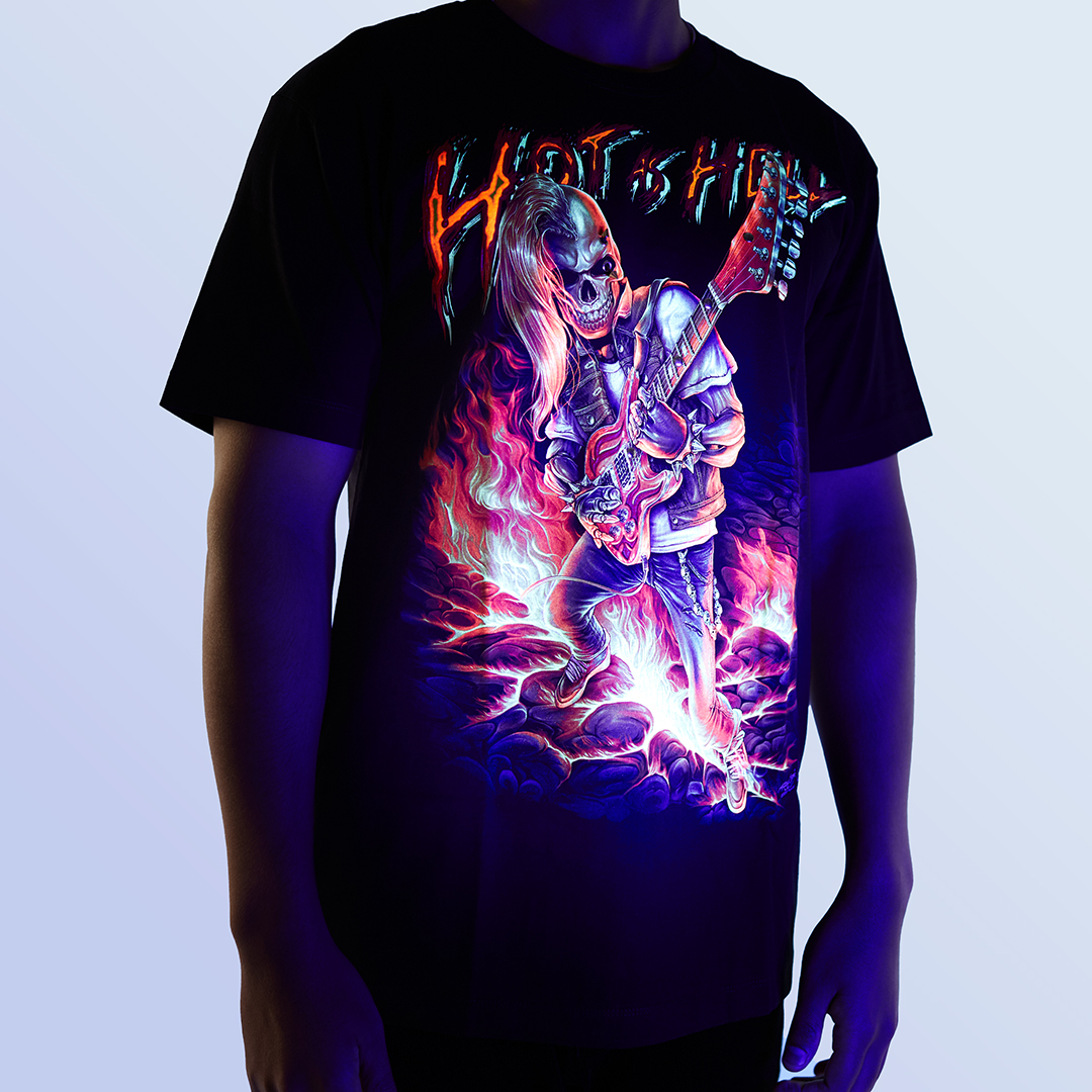 T-Shirt - Death Metal Hot as Hell