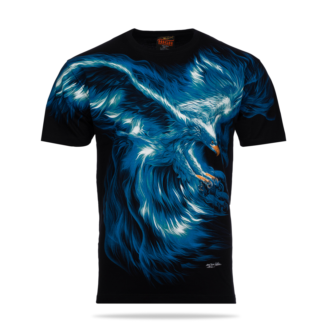 T-Shirt - blauer Adler