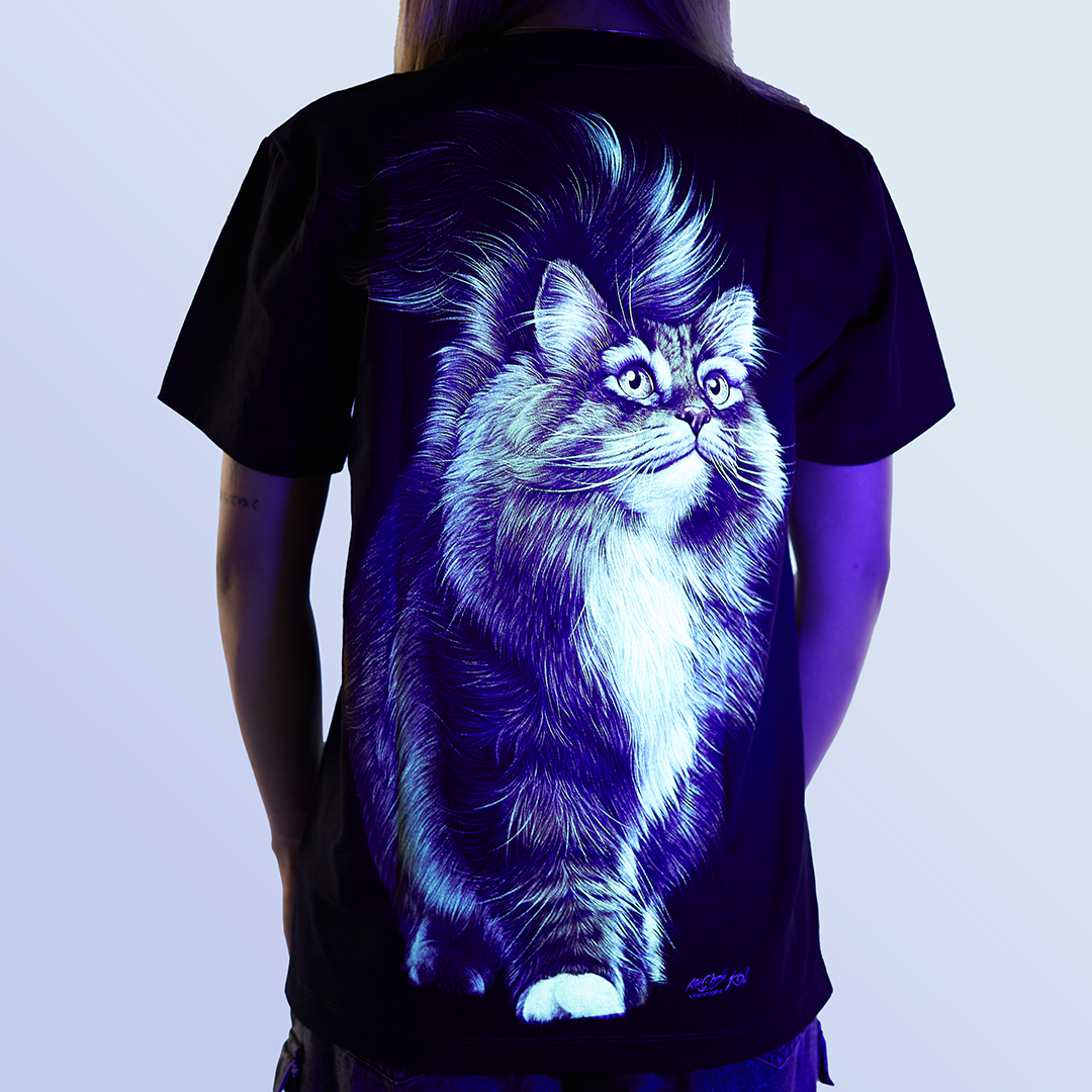 T-Shirt - Katze Maine Coon