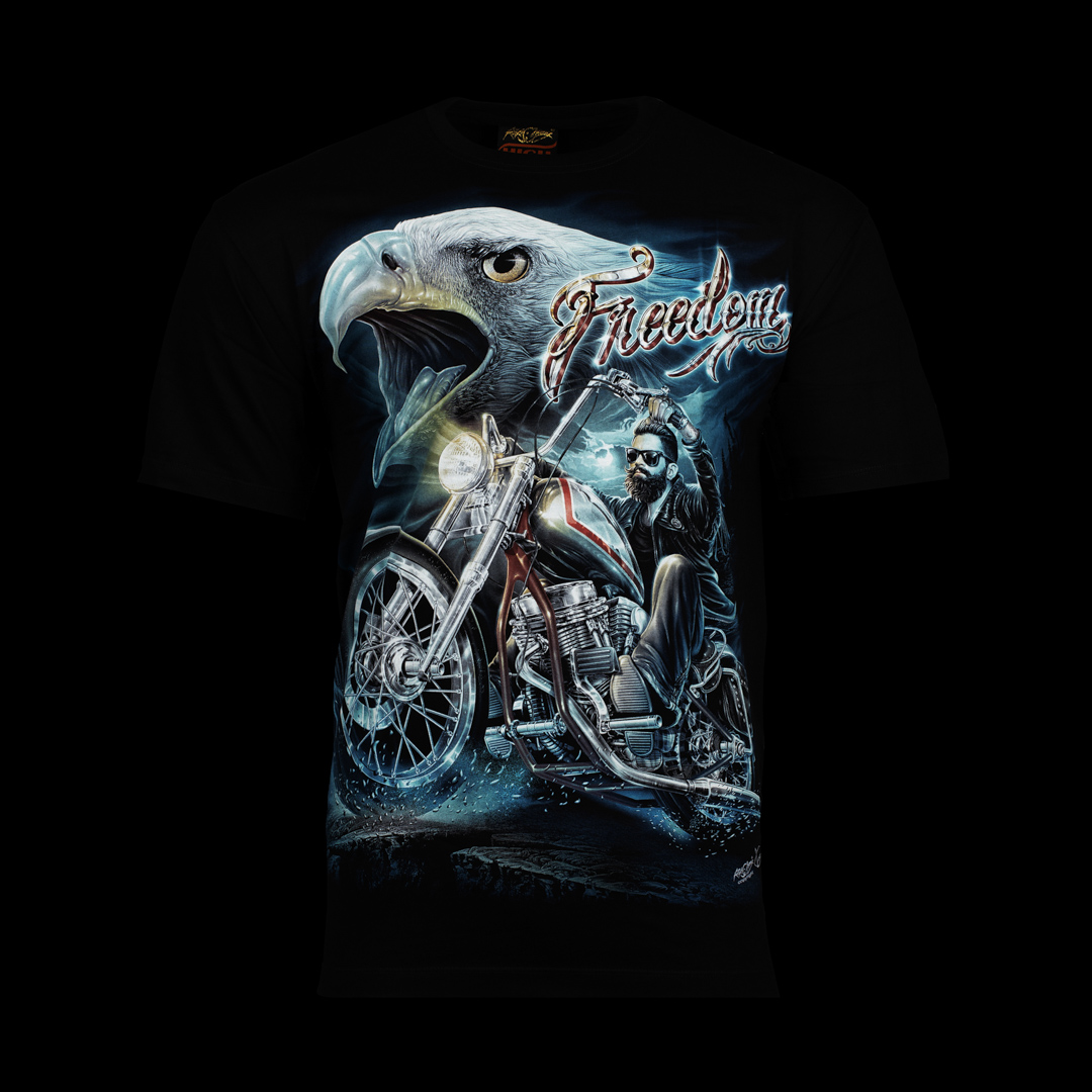 T-Shirt - Adler Freedom Biker